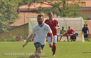 Sport - Calcio - Viterbese - Antonio Pagliaroli nell'amichevole contro l'Orvietana