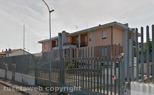 La caserma dei carabinieri di Castiglione in Teverina