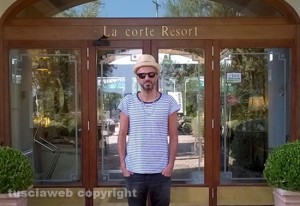 Samuel dei Subsonica alla "Corte delle terme"