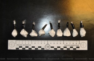 Operazione "Heroin in the street" - Dosi di eroina sequestrate