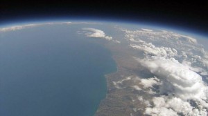 Una immagine realizzata dal pallone sonda