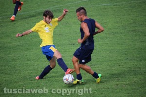 Sport - Calcio - Viterbese - Samuele Neglia nel test contro il San Lorenzo nuovo