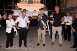 Maria Antonietta Palazzetti, il sindaco Michelini, Raffaele Ascenzi