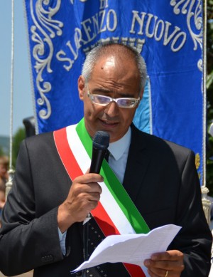 Il sindaco di San Lorenzo Nuovo, Massimo Bambini