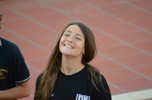 La nuotatrice viterbese Monica Pechini