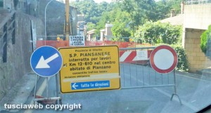 Lavori sulla Piansanese