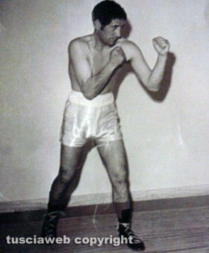 Il pugile Adalberto Valentino