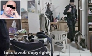 Operazione Sbiff, il blitz dei carabinieri - Nel riquadro: il medico arrestato