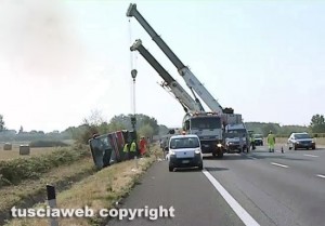 L'incidente sull'A1