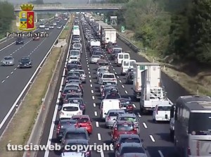 L'incidente sull'A1
