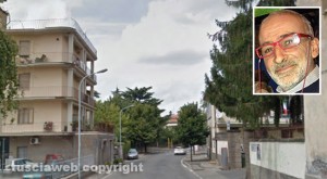 Via del Paradiso - Nel riquadro: Stefano Cecchetto