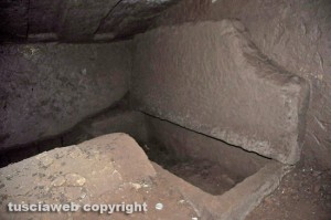 Viterbo - la necropoli di Poggio Giudio - Tomba Crescini