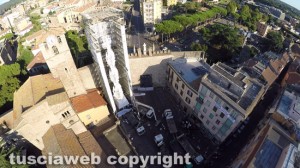 Macchina di Santa Rosa - Gloria vista dall'alto