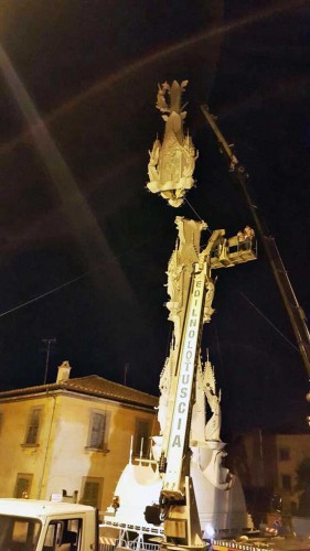 Santa Rosa - Lo smontaggio di Gloria 