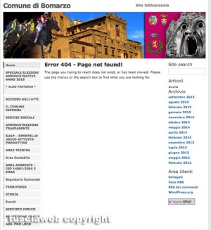 Gender - La pagina del comune di Bomarzo tolta