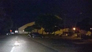 Roma - Parcheggio a Saxa Rubra al buio