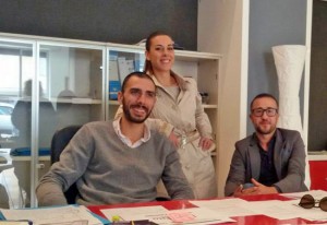 Viterbo - Il gruppo di Reale impresa