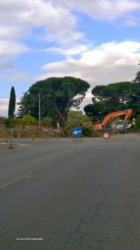 Acquapendente - I lavori sulla S.S. Cassia
