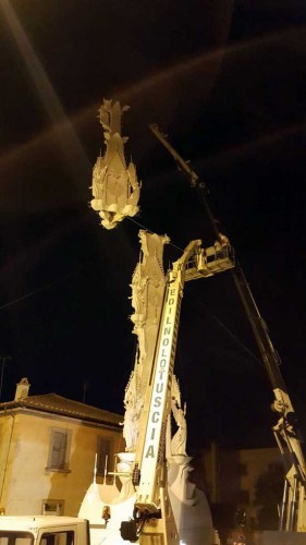 Santa Rosa - Lo smontaggio di Gloria 