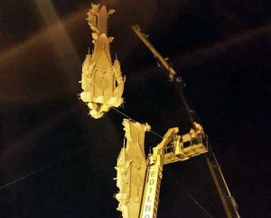 Santa Rosa - Lo smontaggio di Gloria