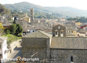 Una panoramica di Bolsena