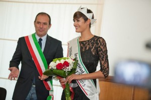 Montalto di Castro - Alice Sabatini e il sindaco Sergio Caci