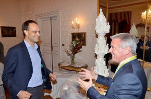 Santa Rosa 2015 - Moncalvo e Mazzetti, direttore di Coldiretti Viterbo