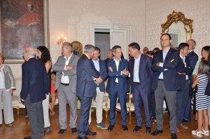 Santa Rosa 2015 - La cena in prefettura organizzata da Coldiretti con il presidente nazionale Moncalvo 