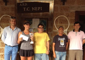 Sport - Tennis - La premiazione del torneo “San Romano”