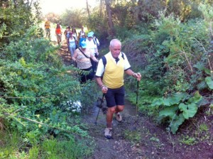 Il cammino sulle vie dell'esilio di santa Rosa 