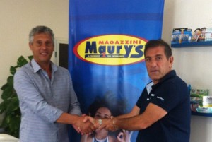 Sport - Pallavolo - Tuscania volley - Il presidente Angelo Pieri e Mauro Fusano, titolare della Maury's
