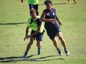 Sport - Calcio - Viterbese - Simone Addessi e Matias Cuffa