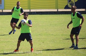 Sport - Calcio - Viterbese - Fabio Oggiano, Luca Belcastro e Alessandro Romeo