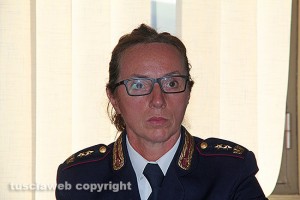 Il vicequestore aggiunto Tiziana Cencioni