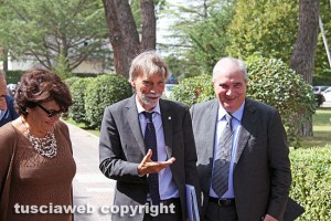 Rita Piermatti, Graziano Delrio e Giuseppe Fioroni