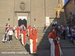 Viterbo - Santa Rosa - Il corteo storico 2015