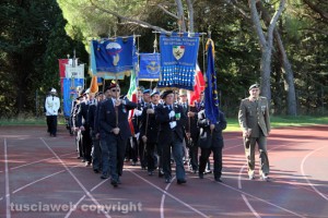 Viterbo - Scuola sottufficiali dell'esercito - Gli allievi sottufficiali specializzati del 45esimo corso