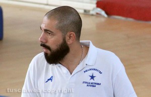 Sport - Basket - Stella azzurra - Il coach Umberto Fanciullo