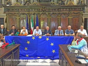 La conferenza di presentazione di Viterbo capitale europea del volontariato