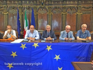 La conferenza di presentazione di Viterbo capitale europea del volontariato