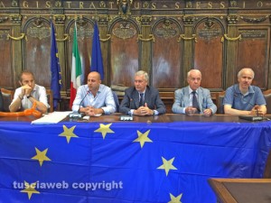 La conferenza di presentazione di Viterbo capitale europea del volontariato