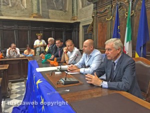 La conferenza di presentazione di Viterbo capitale europea del volontariato