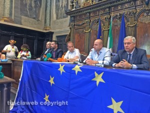 La conferenza di presentazione di Viterbo capitale europea del volontariato