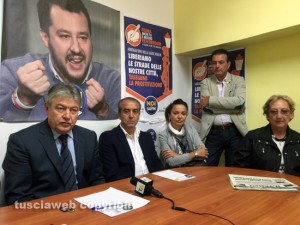 Viterbo - Fusco, Pinna e Zoco (Noi con Salvini)