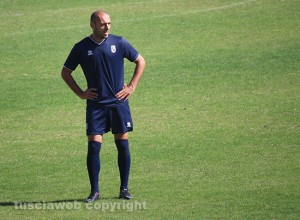 Sport - Calcio - Viterbese - Daniele Nohman durante l'allenamento di rifinitura