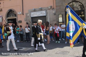 Viterbo - La consegna della mazza del maggiordomo