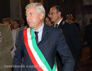 Viterbo - Il sindaco Leonardo Michelini