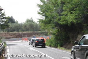 Viterbo - Strada Ponte Sodo - Lo sbocco sulla Cassia sud