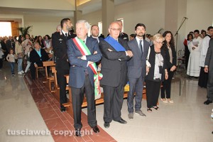 L'inaugurazione della chiesa di Villanova