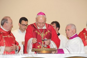 L'inaugurazione della chiesa di Villanova